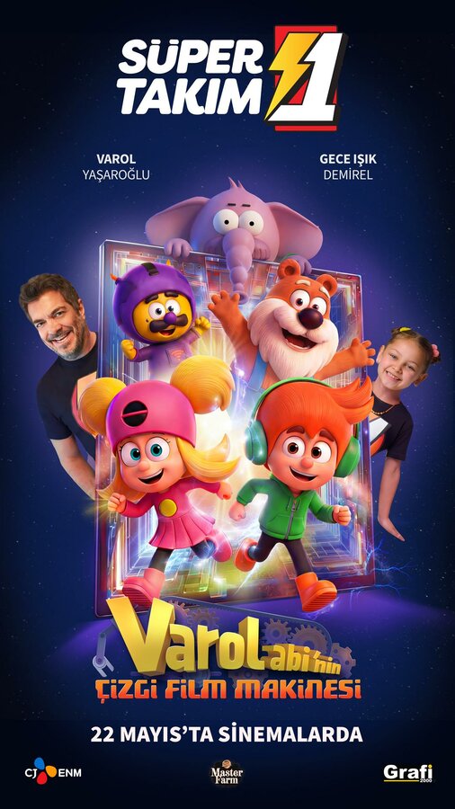 Super 1 Takim Varol Abi'nin Cizgi Film Makinesi
